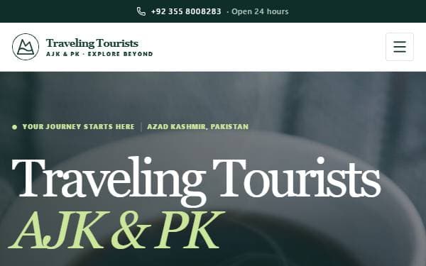 Screenshot of Traveling Tourists AJK & PK
