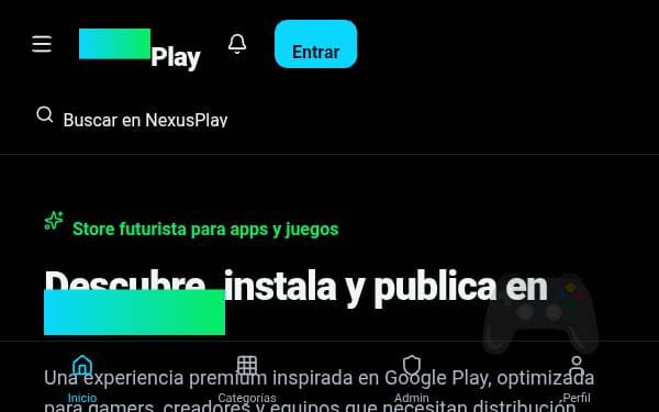 Screenshot of NexusPlay Store