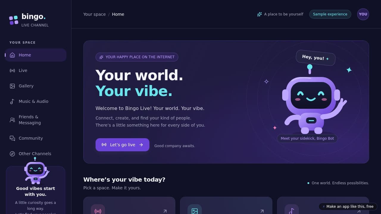 Screenshot of Bingo Live Channel