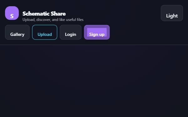 Screenshot of Schematic Share