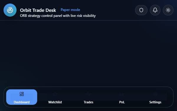 Screenshot of Orbit Trade Desk