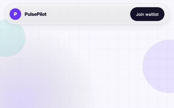 Screenshot of PulsePilot Launch