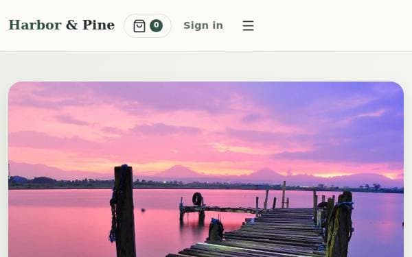 Screenshot of Complete Online Store