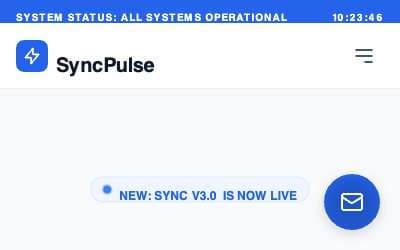Screenshot of SyncPulse Workspace