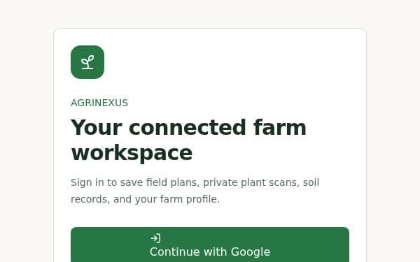 Screenshot of Fieldwise Crop Planner