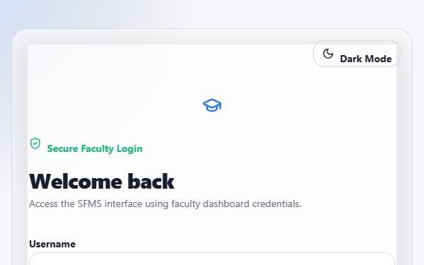 Screenshot of Faculty Pulse