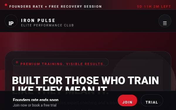 Screenshot of Iron Pulse