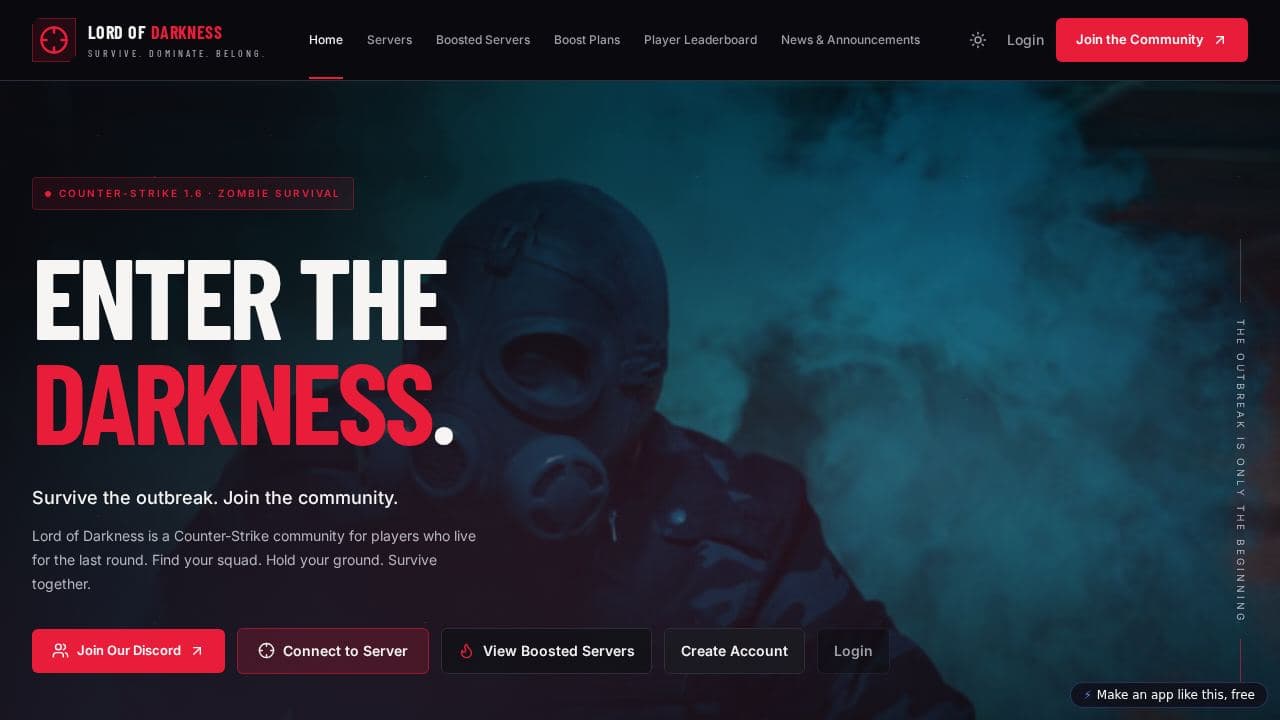 Screenshot of Lord Of Darkness