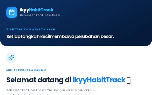 Screenshot of ikyyHabitTrack