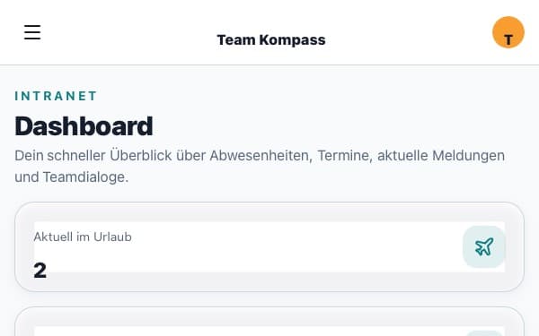 Screenshot of Team Kompass