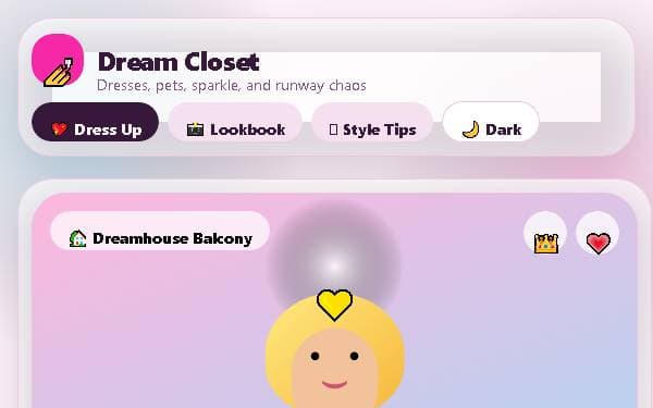 Screenshot of Dream Closet