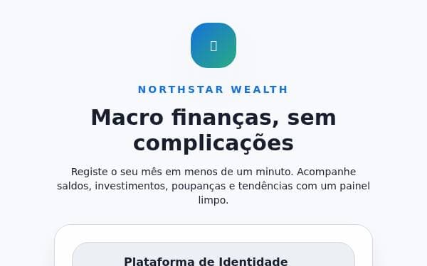 Screenshot of Northstar Wealth