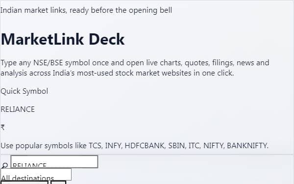 Screenshot of MarketLink Deck (Clone) (Clone)