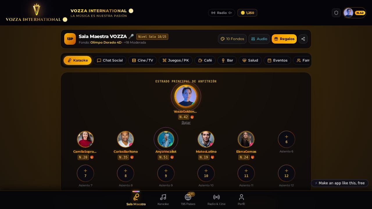 Screenshot of Vozza International