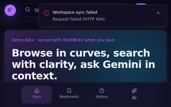 Screenshot of B’owser
