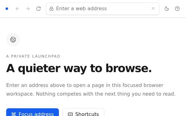 Screenshot of Minimal Proxy