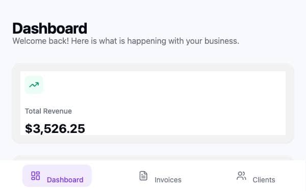 Screenshot of GenMB Invoice Pro