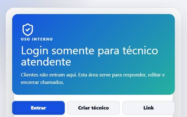 Screenshot of Atende Técnico
