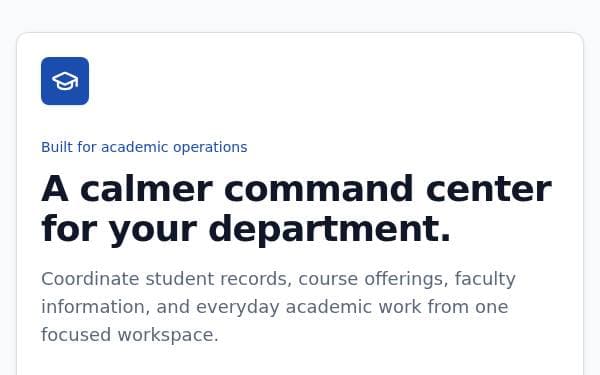 Screenshot of Campus Ledger