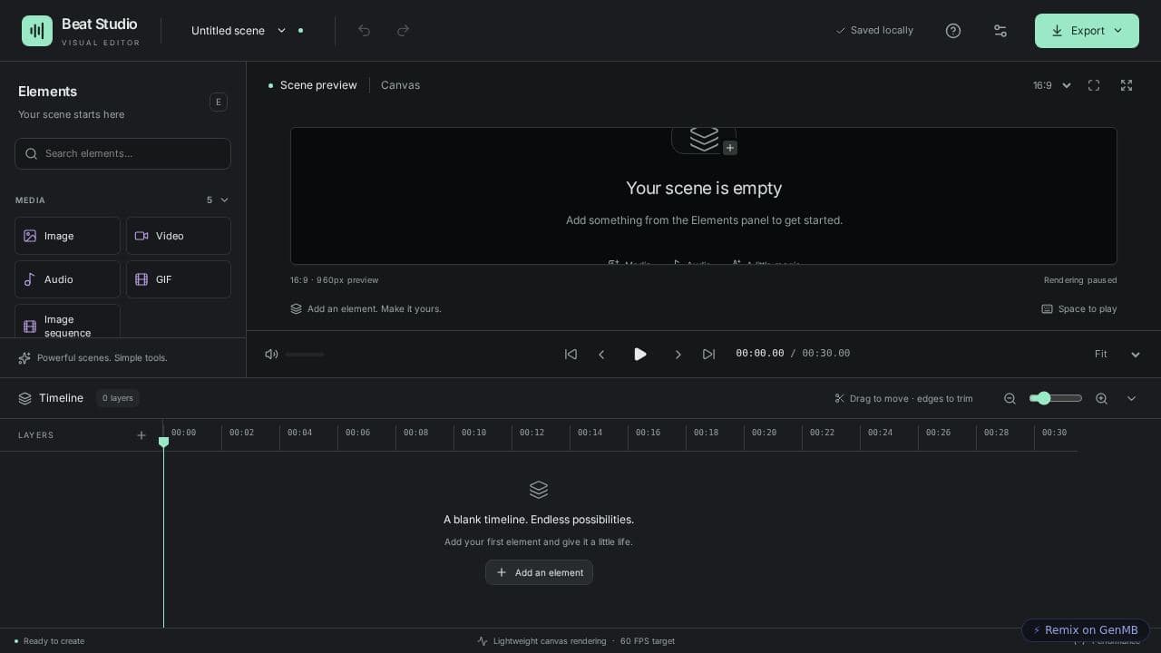 Screenshot of Beat Studio