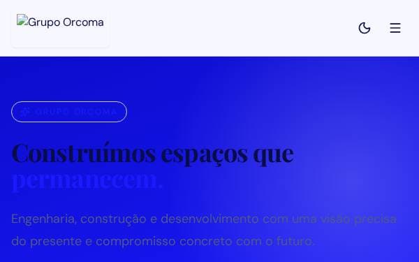 Screenshot of Grupo Orcoma