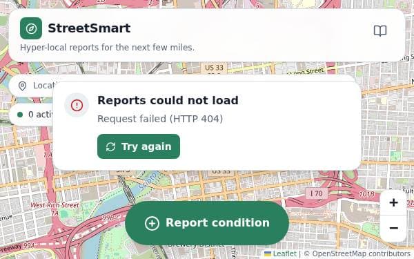 Screenshot of StreetSmart MVP Guide