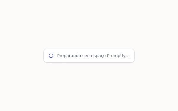 Screenshot of Promptly AI Platform