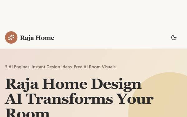 Screenshot of Raja Home Design