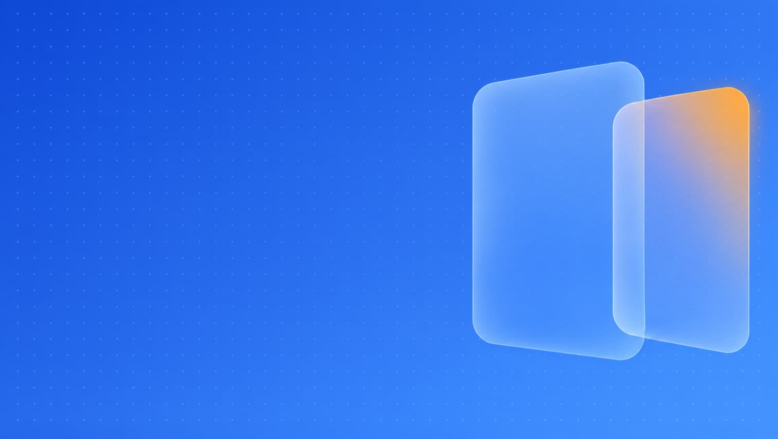 Blue gradient cover with two translucent panels side by side, one lit amber, for GenMB comparison articles