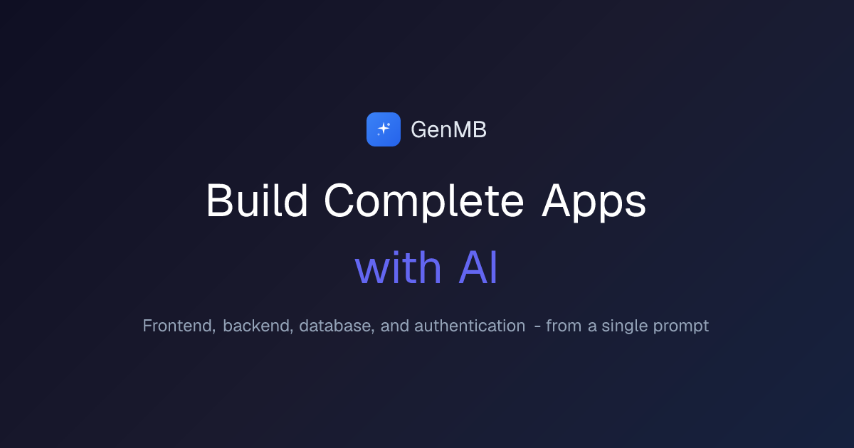 GenMB screenshot